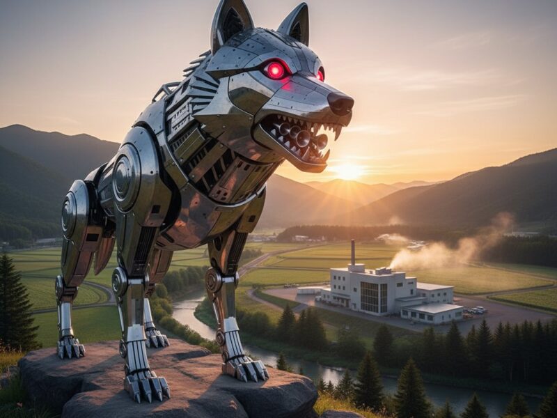 真っ赤な眼光、50種の大音響でクマ撃退！　北海道の町工場が生んだ「モンスターウルフ」 - たぬきニュース