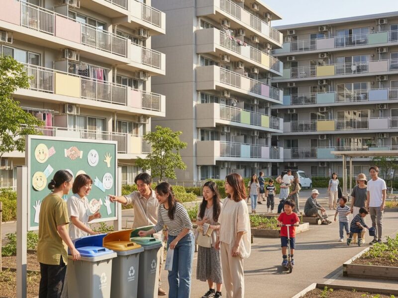 【芝園団地】住人6割が外国人。自治会役員＆住人に聞いた、ゴミ出し・騒音などトラブル多発を乗り越えた”共生”の工夫　埼玉県川口市 - たぬきニュース