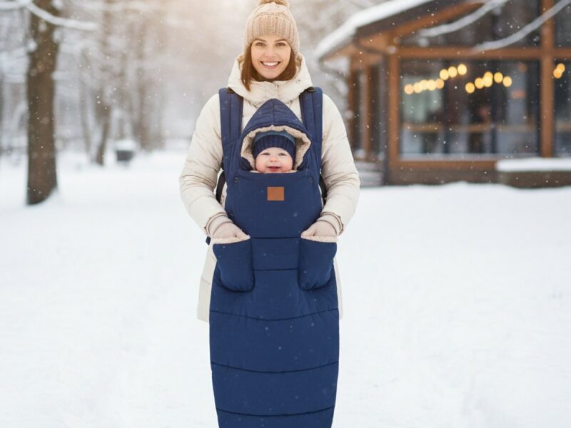 寒い日のお出かけもへっちゃら！抱っこ紐の防寒グッズおすすめ7選 - たぬきニュース
