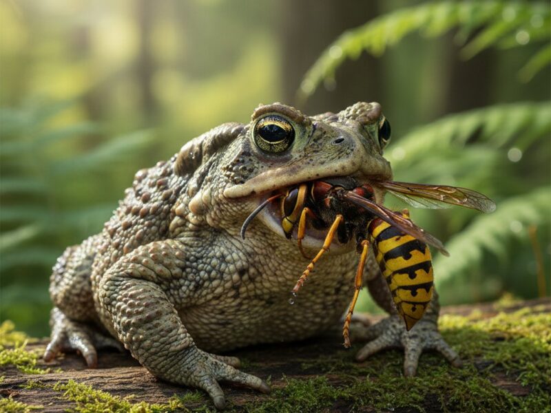トノサマガエルは“スズメバチに刺されながら”捕食する──神戸大が研究発表　痛みや毒が通用しない……？ - たぬきニュース
