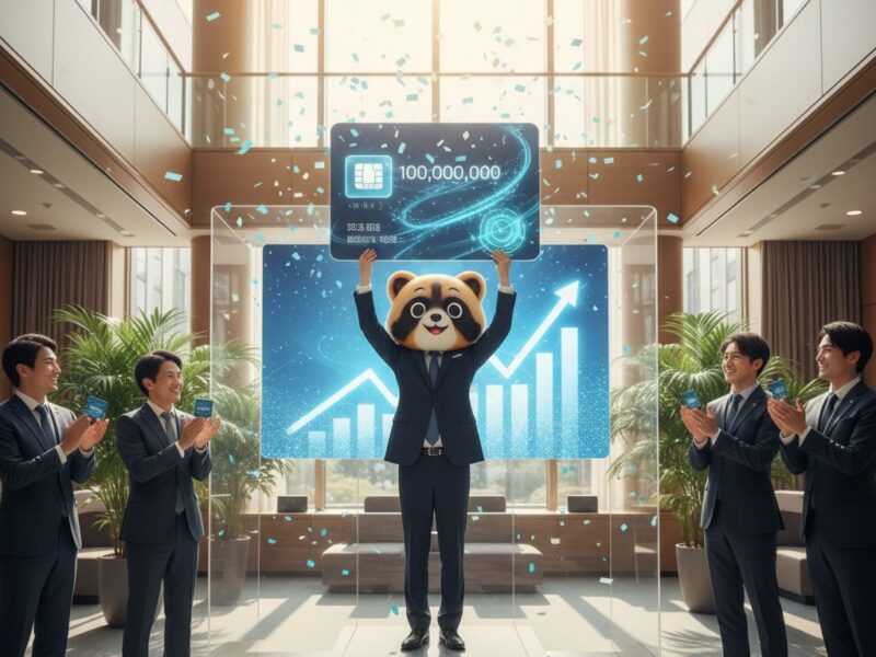 マイナンバーカード保有枚数が1億枚を超える - たぬきニュース