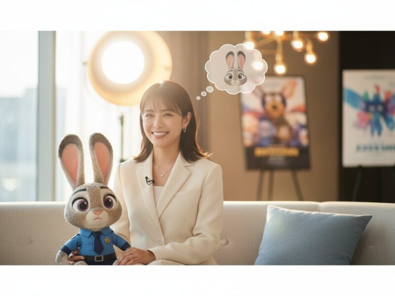上戸彩さん 「9年ぶりのジュディに“心配”がありました」【映画『ズートピア２』インタビュー】 - たぬきニュース