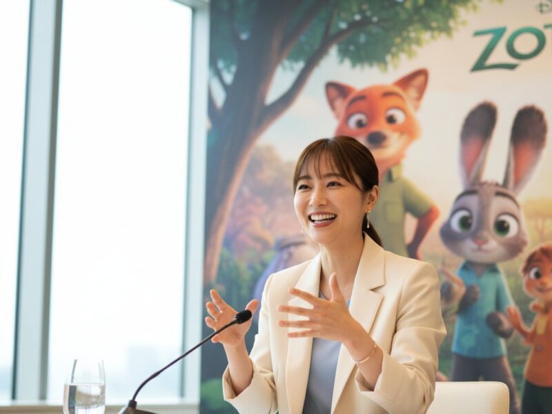 上戸彩さん「いいと思ったら突き進む」パートナー選びの持論【映画『ズートピア２』インタビュー】 - たぬきニュース