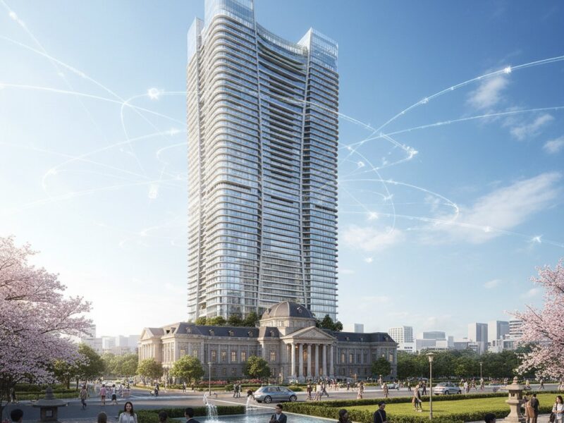 NTTが次世代通信技術活用の48階建て複合ビル31年開業、本社移転も　「鹿鳴館」の地に – ｄメニューニュース - たぬきニュース