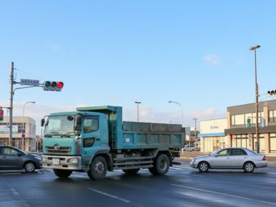 交差点で信号無視のトラックが突っ込んできた。静岡県警がドラレコ映像を公開、「12月は信号無視の事故が多い」