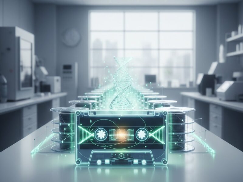 DNAを用いてデータを長期保存できる大容量カセットテープシステムが開発される、理論上は1km当たり362ペタバイト保存可能 - たぬきニュース