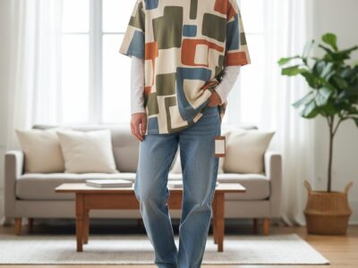 1990円→990円の値下げは破格すぎん…？GU×アンダーカバーの「レトロTシャツ」ゆったり楽ちんで、重ね着もしやすいの！《着用レビュー》